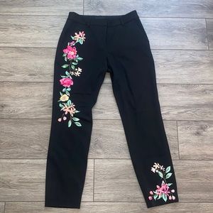 Express Columnist Ankle Mid Rise Stretch Pants